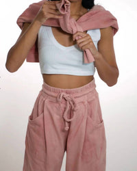 The Waight - Sappanwood Dyed High Rise Sweatpants