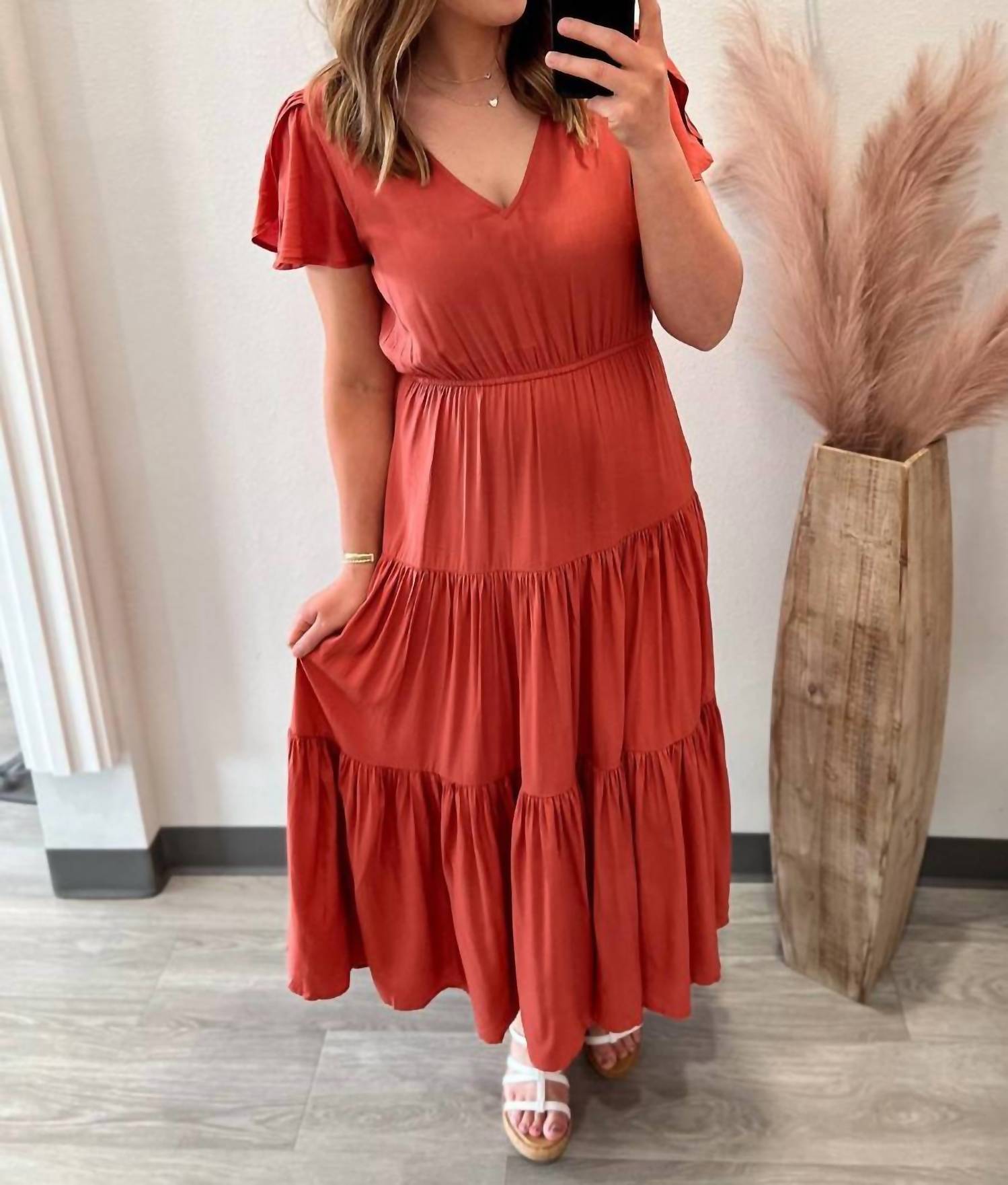 Wishlist - Tiered Midi Dress