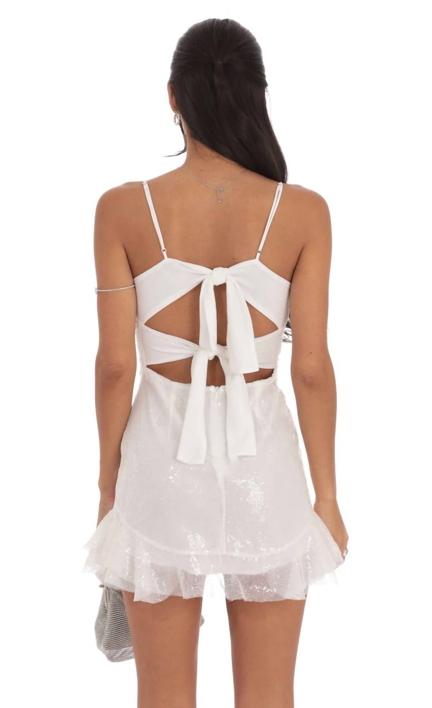 Lucy In The Sky - Women's Made In Heaven Sequin Mini Dress