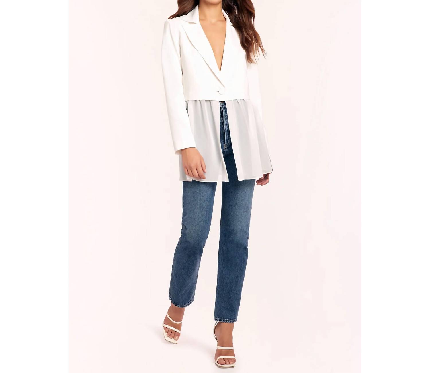 Jonas Sheer Bottom Blazer