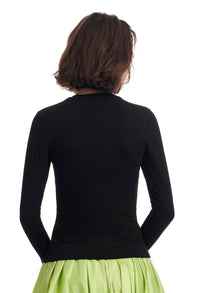 Emily Shalant - Bead Rasette Sweater