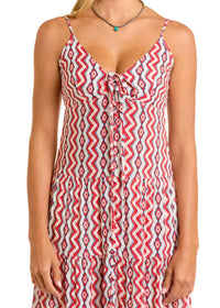 Rock & Roll Denim - Halter Smocked Maxi Dress