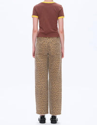 Bayeas - Mid Rise Straight Leg Jeans