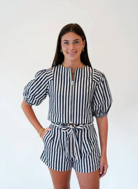 Shug - Eden Stripe Top