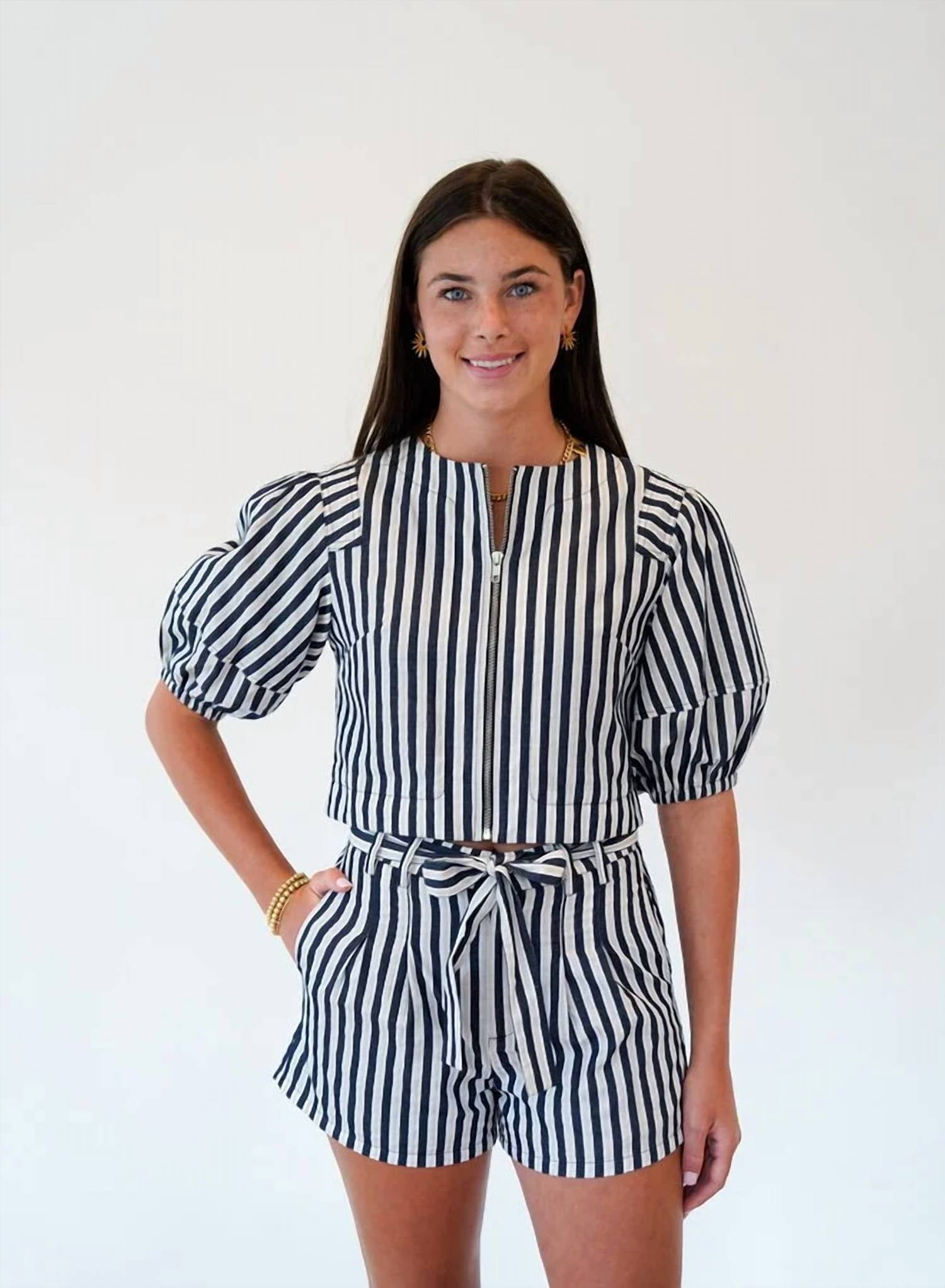 Shug - Eden Stripe Top