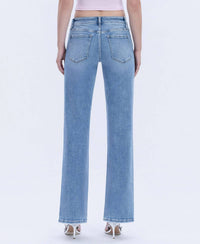 Vervet By Flying Monkey - Aileeah Mid Rise Straight Jeans