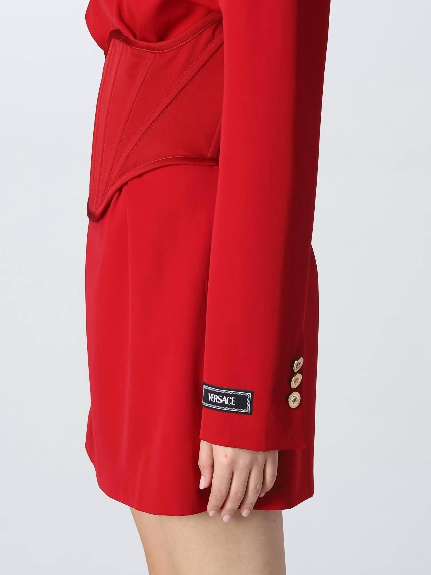 Versace - Medusa Corset Mini Dress