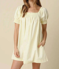 Olivaceous - Sophie Smocked Dress