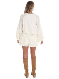 Le Lis - Sunlit Stroll V-Neck Romper