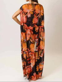 Hutch - Ailani Watercolor Floral Dress