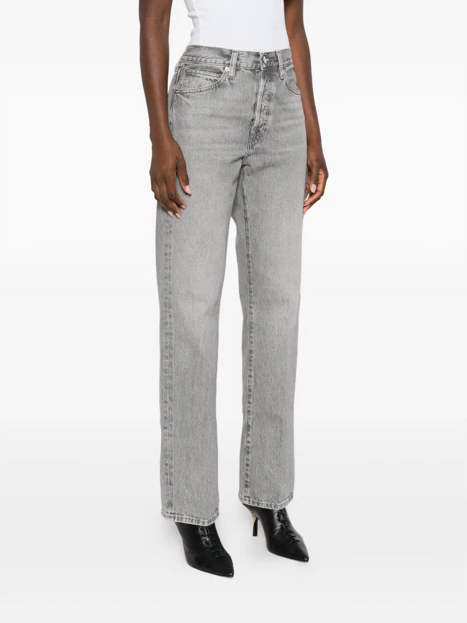Frame - Vertical Straight Leg Jeans