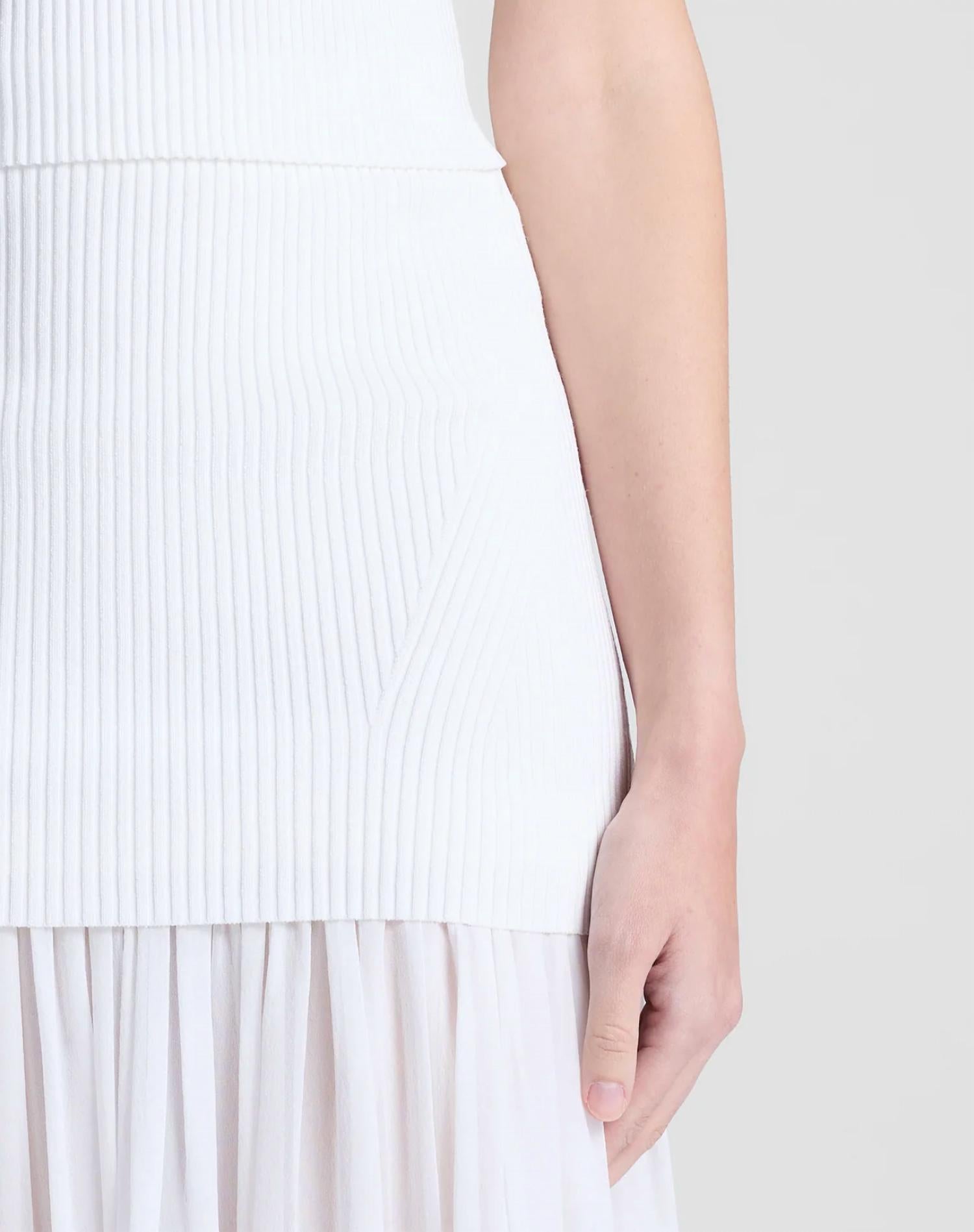 A.L.C. - Hayden Knit Chiffon Skirt