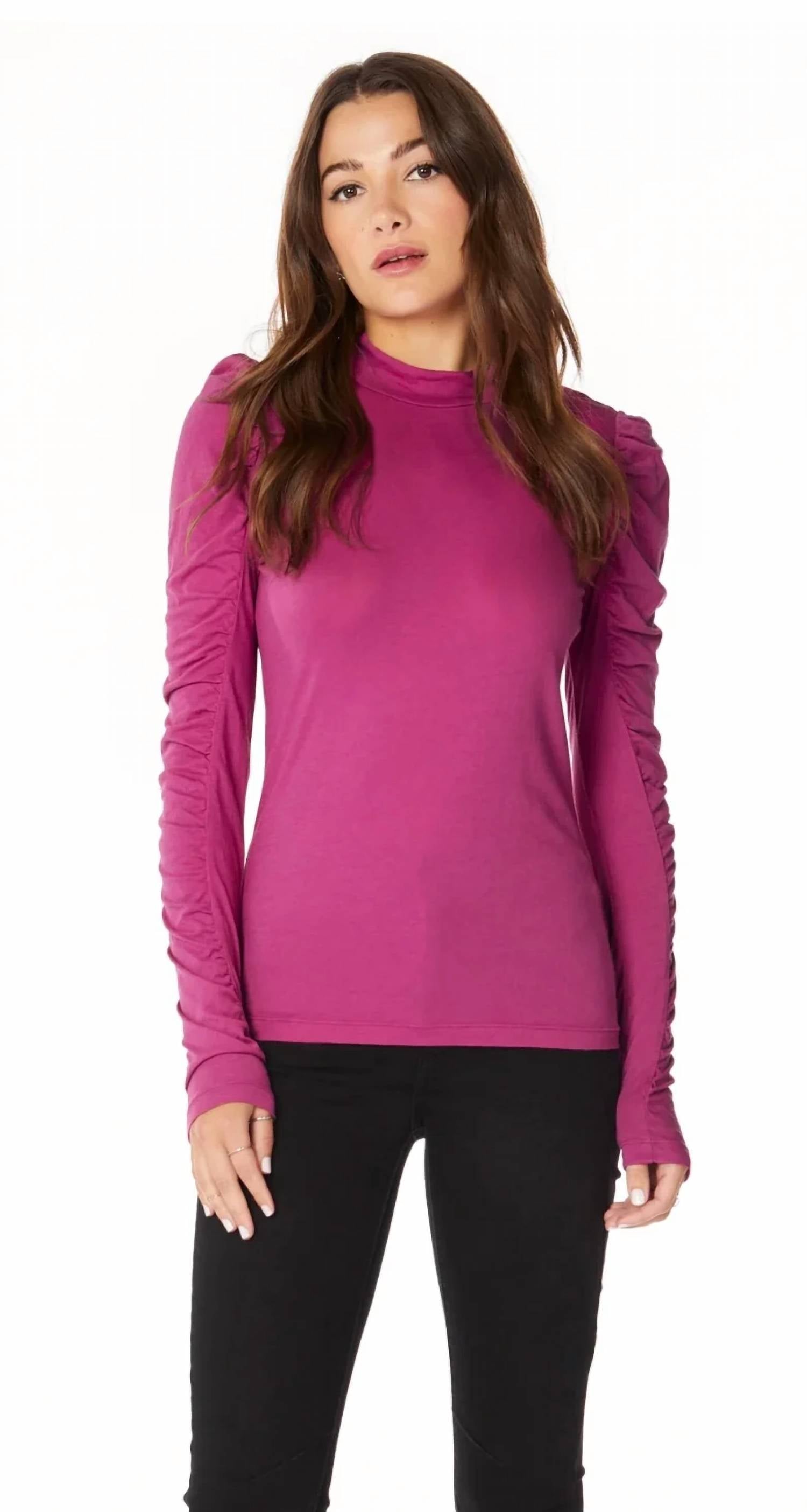Bobi - Shirred Puff Tops