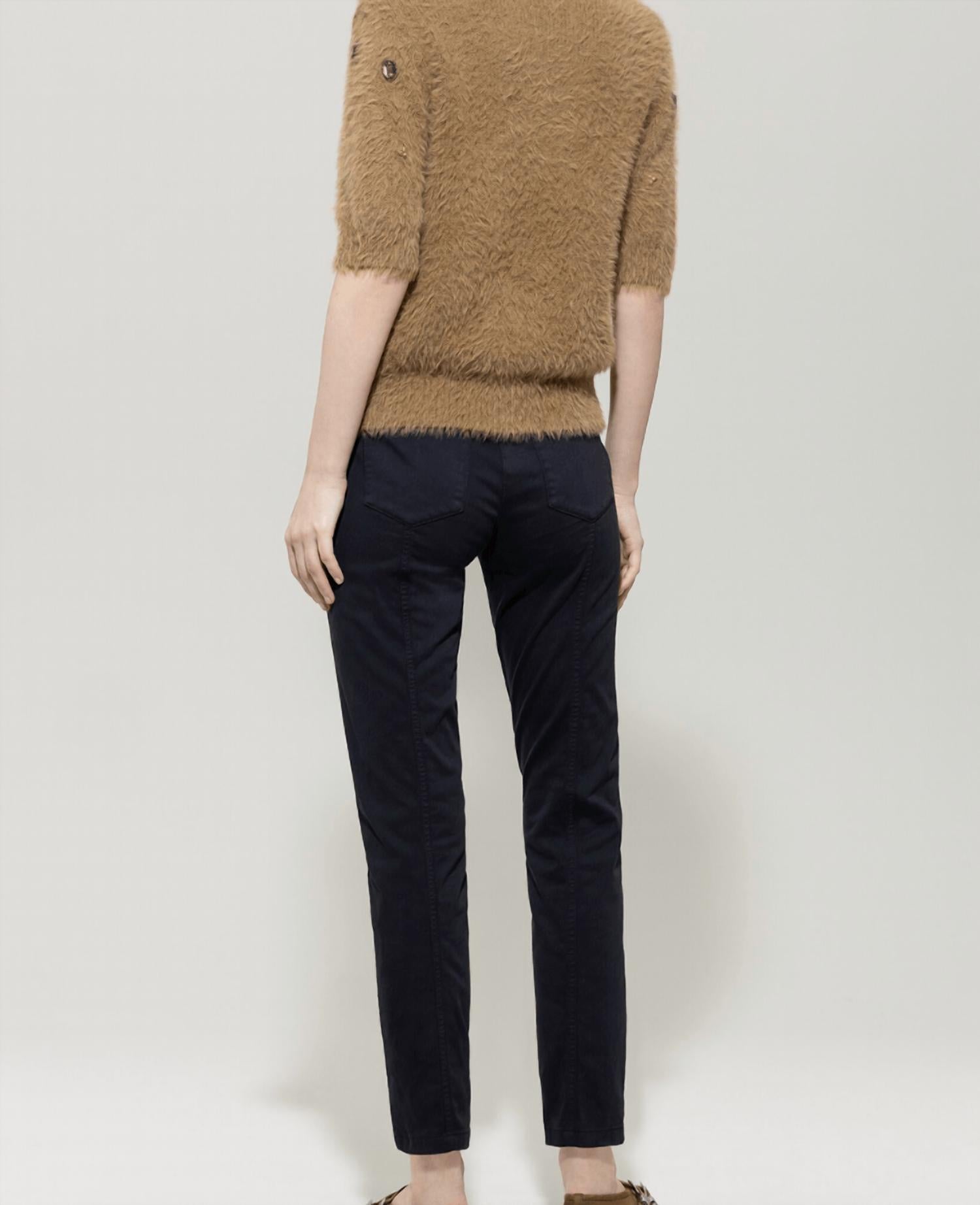 Luisa Cerano - High Rise Straight Leg Jean