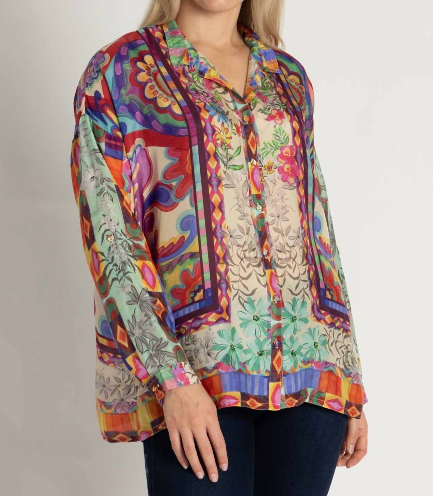 Johnny Was - The Oversized Audrey Shirt