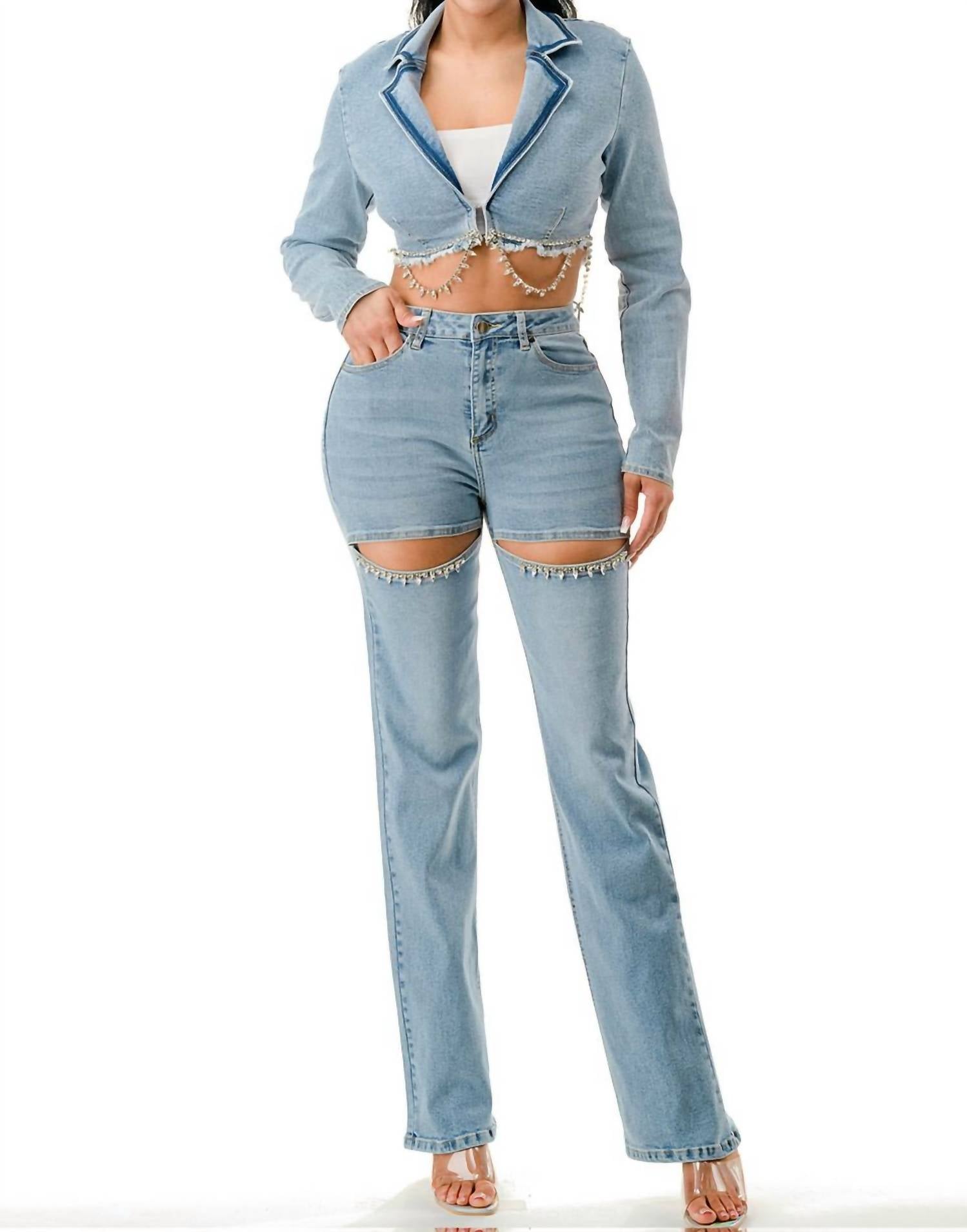 Highlight - Denim Bling Set