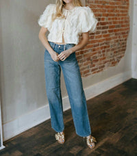 Just Black Denim - Relaxed Straight Jeans