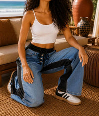 Surelymine - Apex Hybrid Wide Leg Jeans