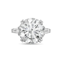 Diana M Jewels - Women's Round & Baguette Lab-grown Diamond Jewelry Ring (8.00 Ct) - Elegant Plus