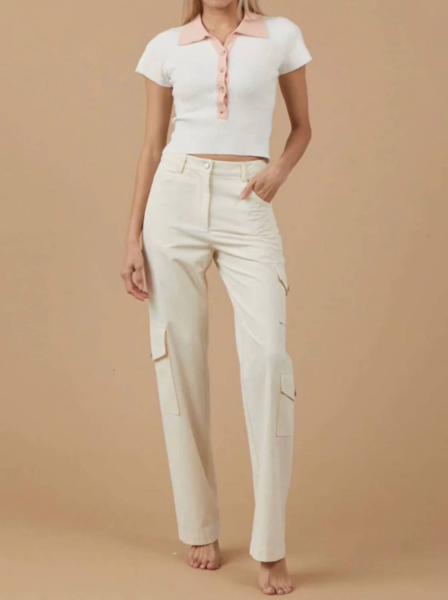 Rue Sophie - Teddy Utility Pants