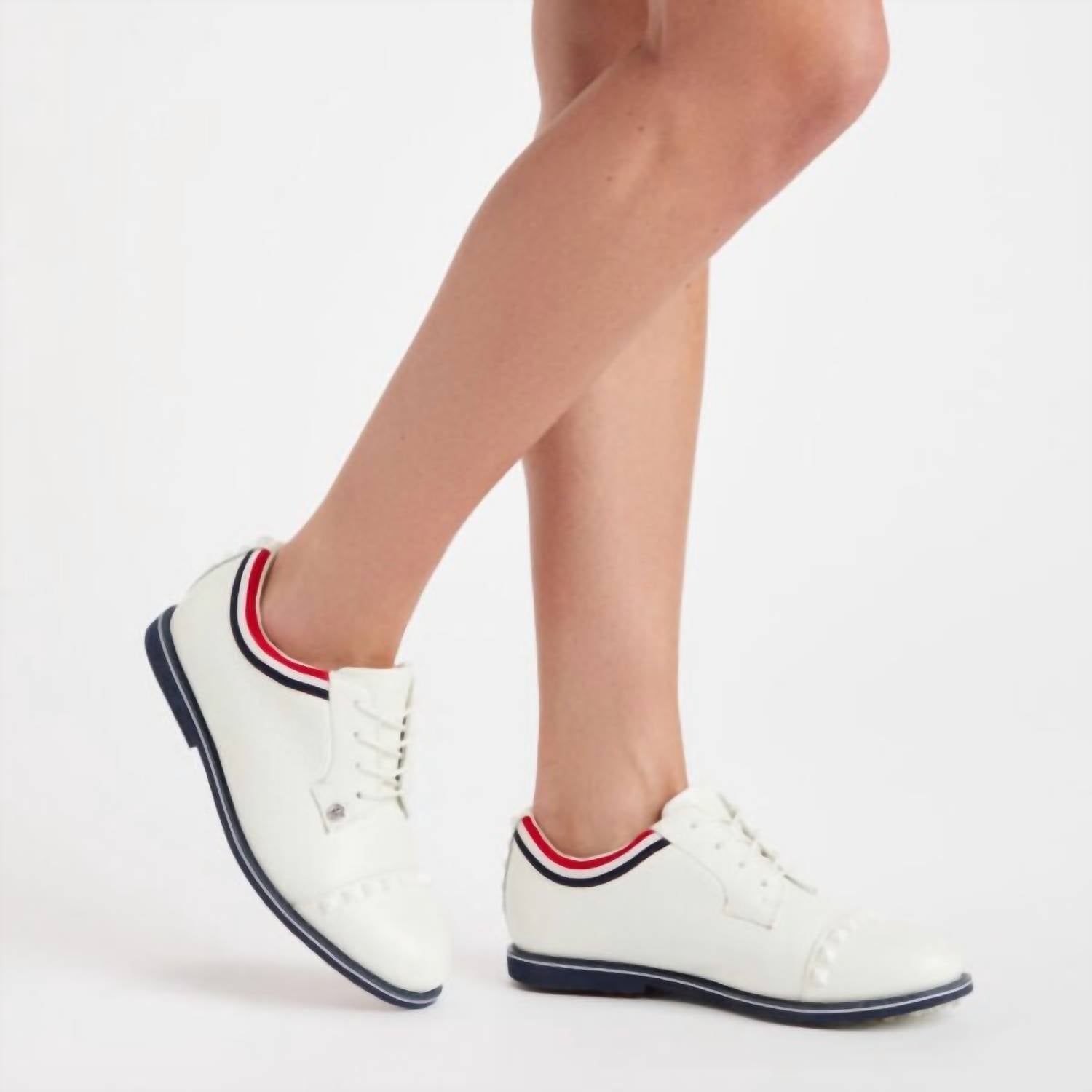 G/Fore - Women's Grosgrain Stud Cap Toe Shoe