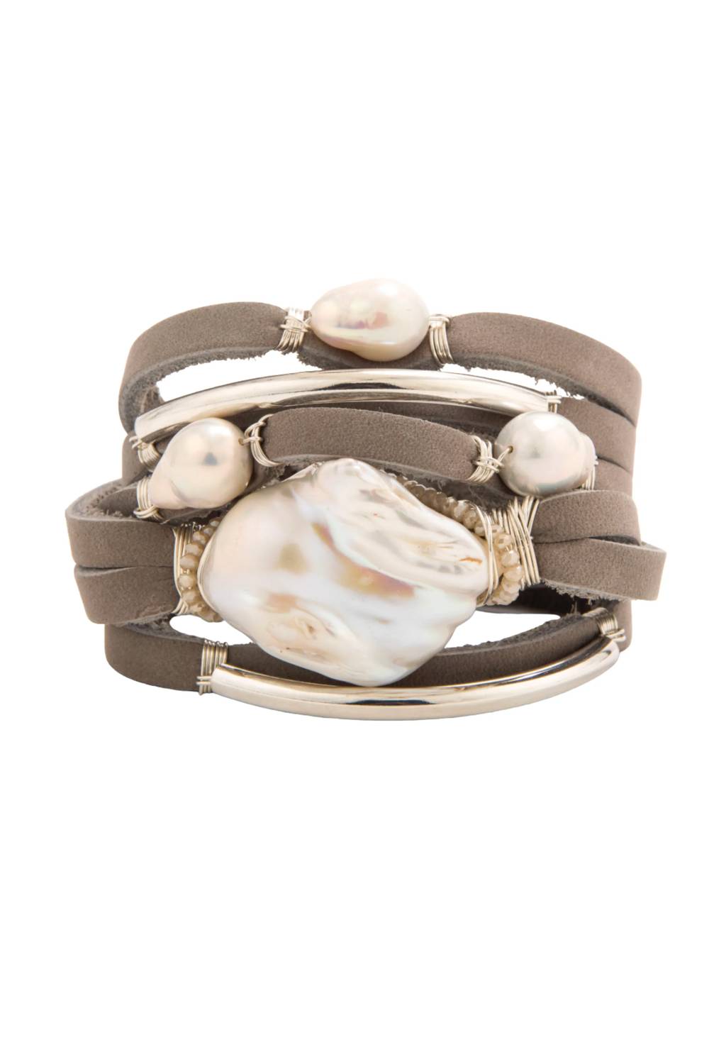 Taylor And Tessier - Women's Pearl Shred Bracelet