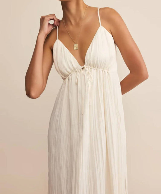 Z Supply - manon satin maxi dress