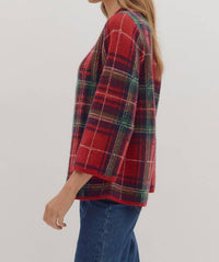 Entro - Adelina Plaid Sweater