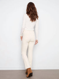 Charlie B - Bootcut Stretch Twill Pants