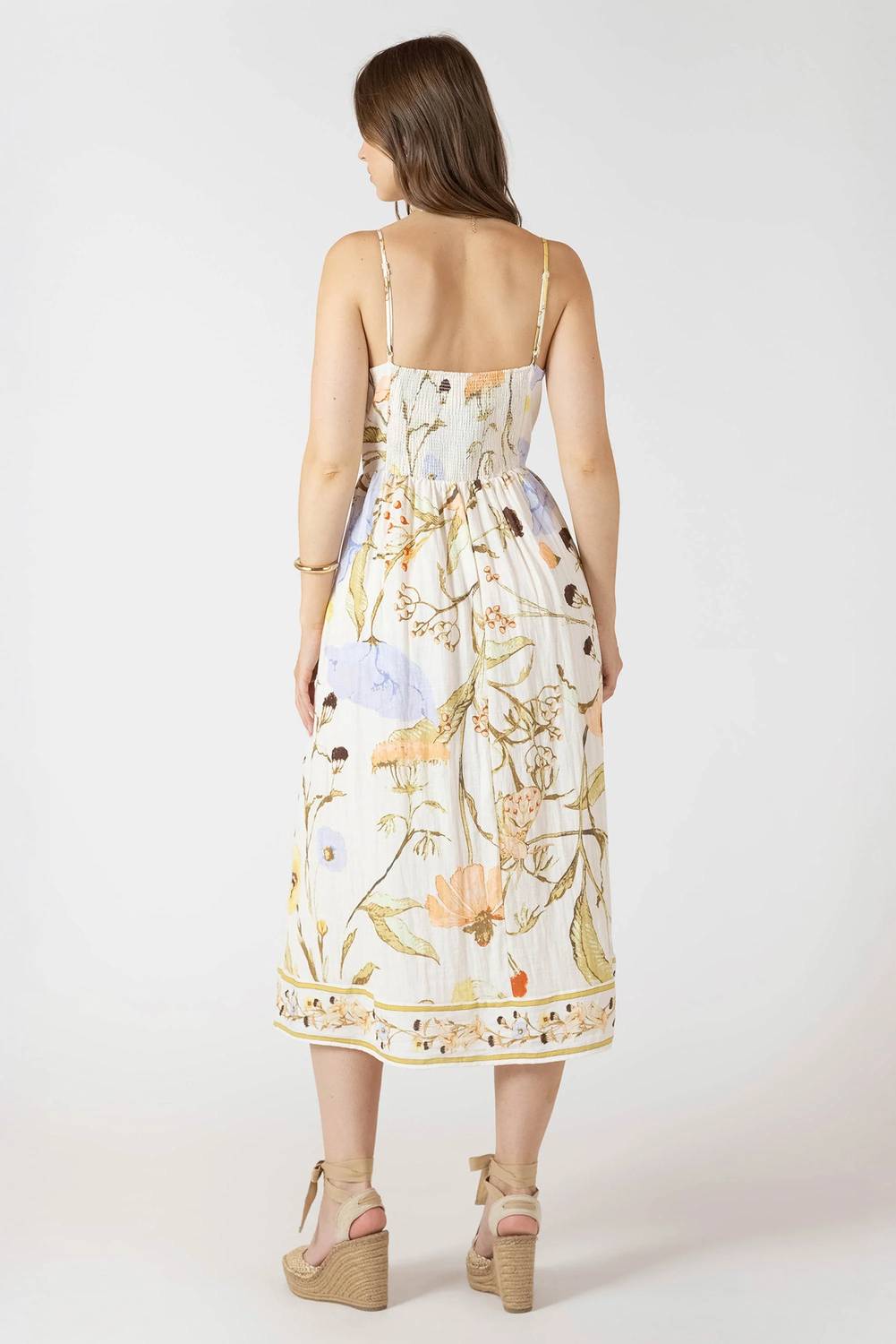 Dex - Smocked Midi Dress