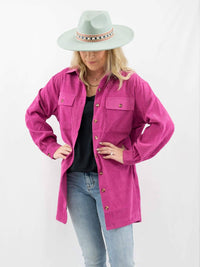 Entro - Corduroy Button Down Jacket