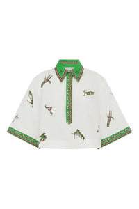 Alemais - Wanda Embroidered Shirt