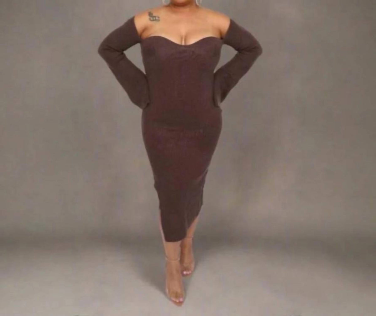 Her Botarri - Coco Sweater Midi Dress