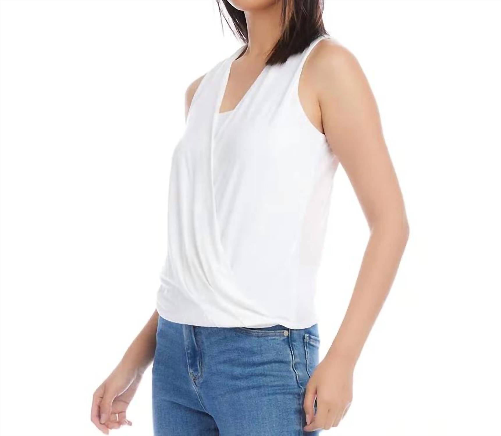 Karen Kane - Oakland Layered Drape Front Top