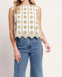 Flying Tomato - Golden Star Blouse
