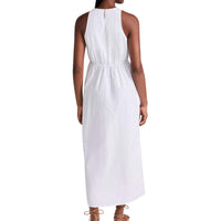 XIRENA Women's Linley Dress in white - women's dress - detail view
