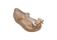 Mini Melissa Girls Ultragirl Special Sandals in gold - kids' sandal