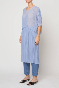 Atelier Delphine - Flared Random Pleats Tee