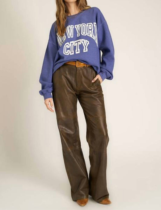 Project Social T - New York City Oversized Sweatshirt