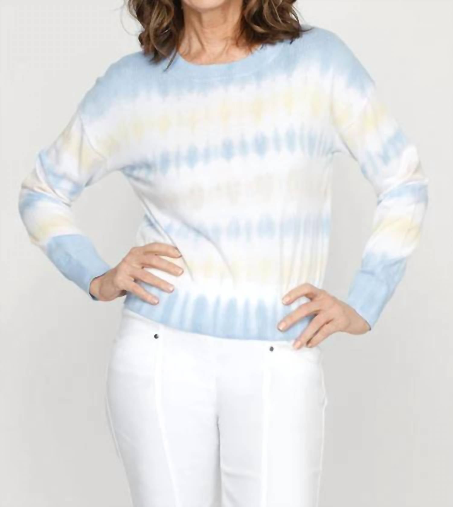 Elliott Lauren - Tie Dye Crew Sweater