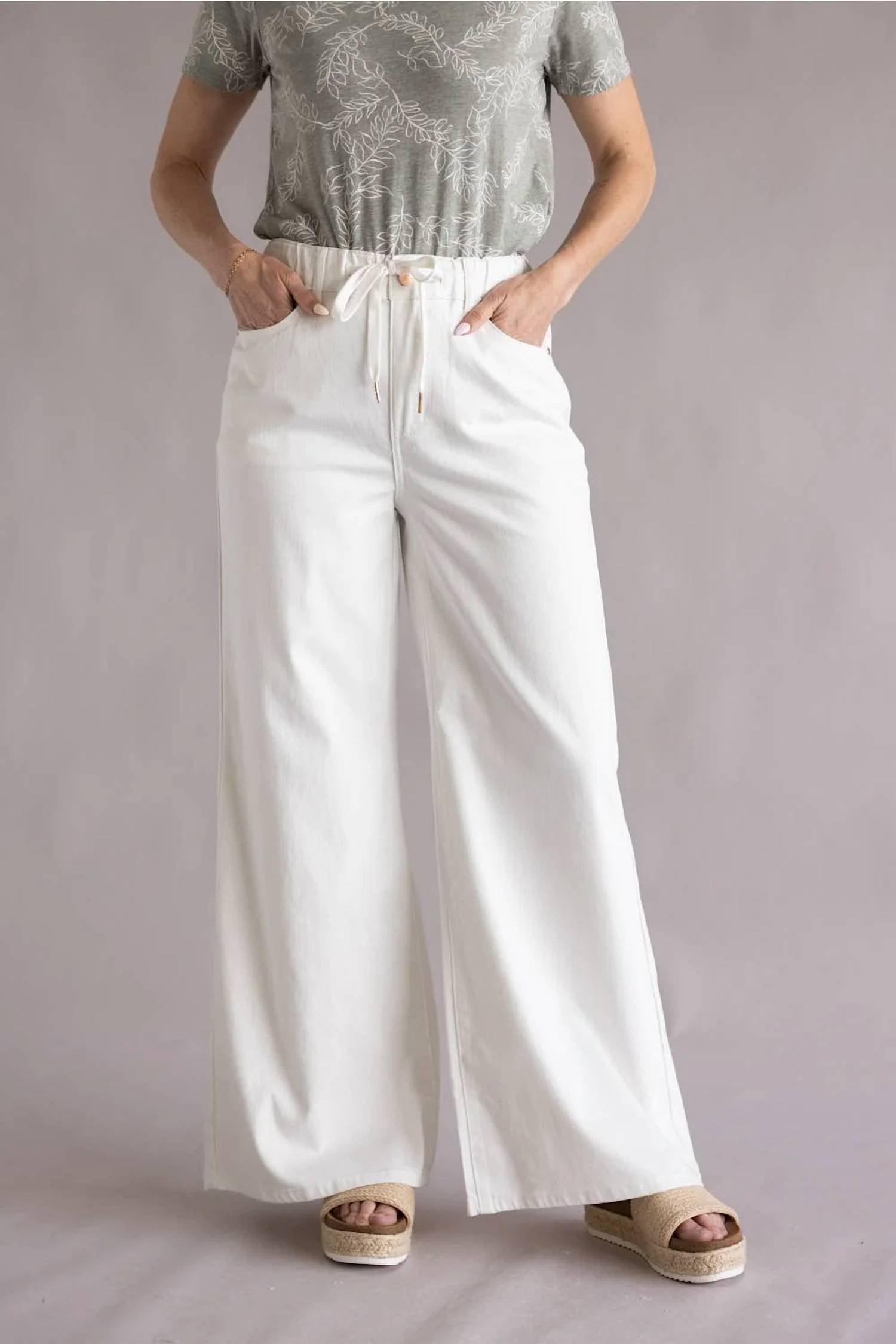 Judy Blue - High Waist Featherweight Palazzo Jeans