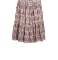 Cara Cara Women's Melanie Skirt in vintage medallion pink - women's skirt