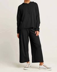 Planet By Lauren G. - Pima Cotton Crop Gaucho Pants