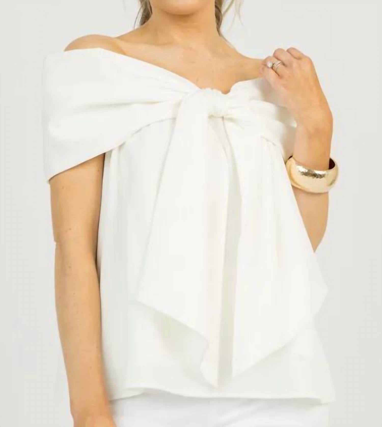 Tcec - Elegance Bow Blouse