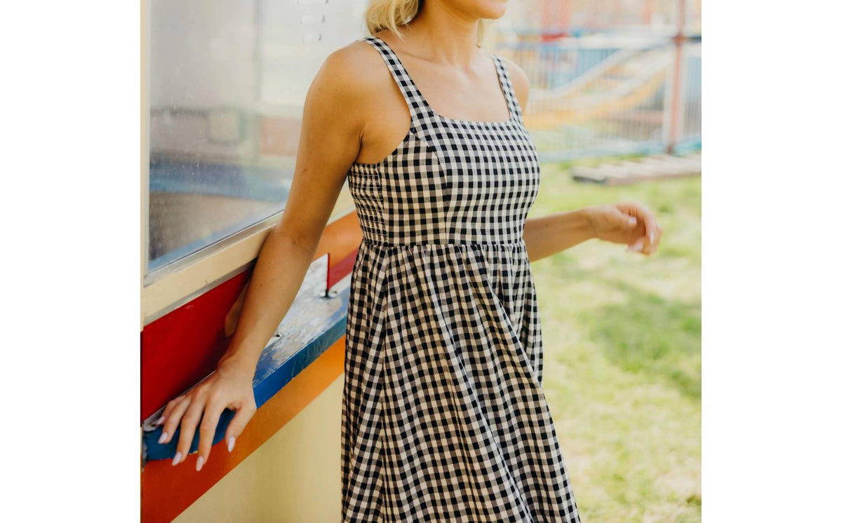 Mikarose - Sunday Stroll Gingham Dress