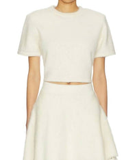 Dodiee - Alpaca Wool Mini Circular Skirt
