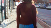 Rd Style - Lakshmi Long Sleeve Mock Neck Cardigan