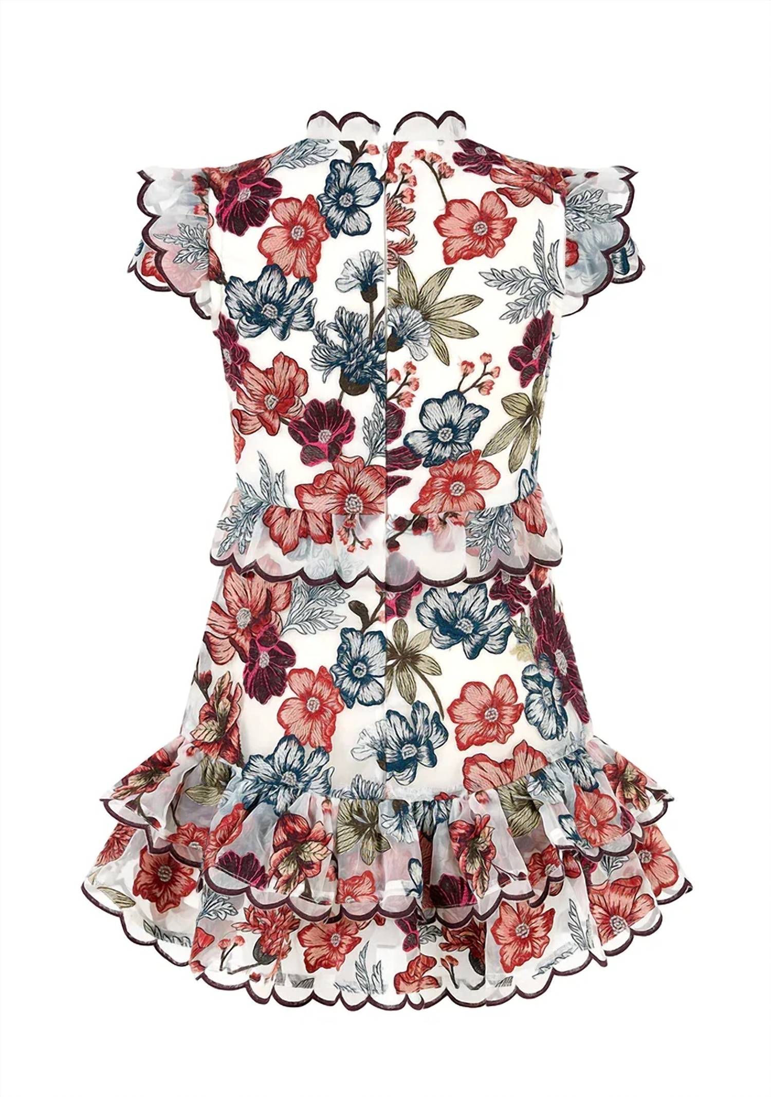 Marlo - Girls Elana Embroidered Mini Dress
