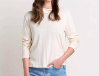Toad&Co - Foothill Pointelle Turtle Neck Sweater