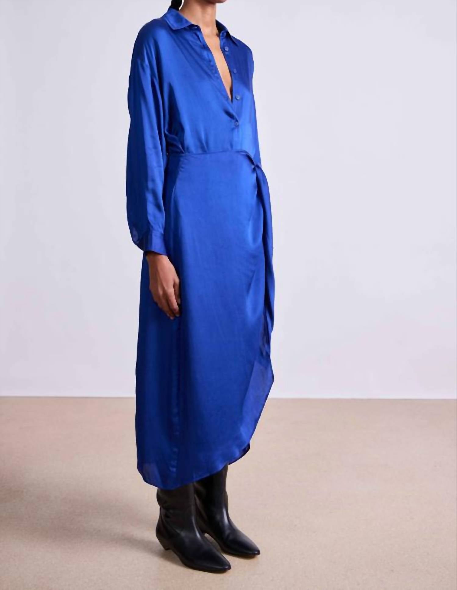 Apiece Apart - Alessandra Sarong Shirt Dress